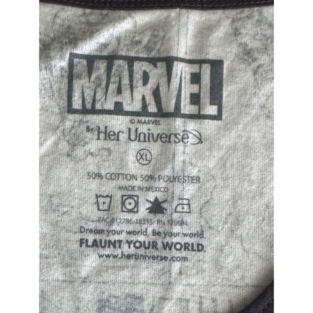 Marvel Her Universe Comic Print Tank Top Avengers Hulk Iron Man XL - Picture 3 of 4